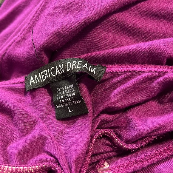 American dream purple maxi dress - Picture 5 of 6